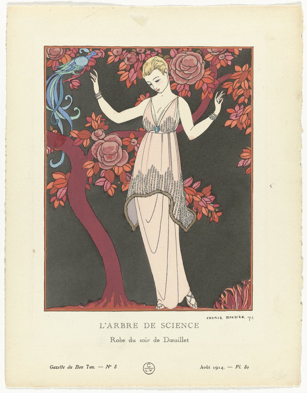 Gazette du Bon Ton 1914, No. 8, Pl. 80: L