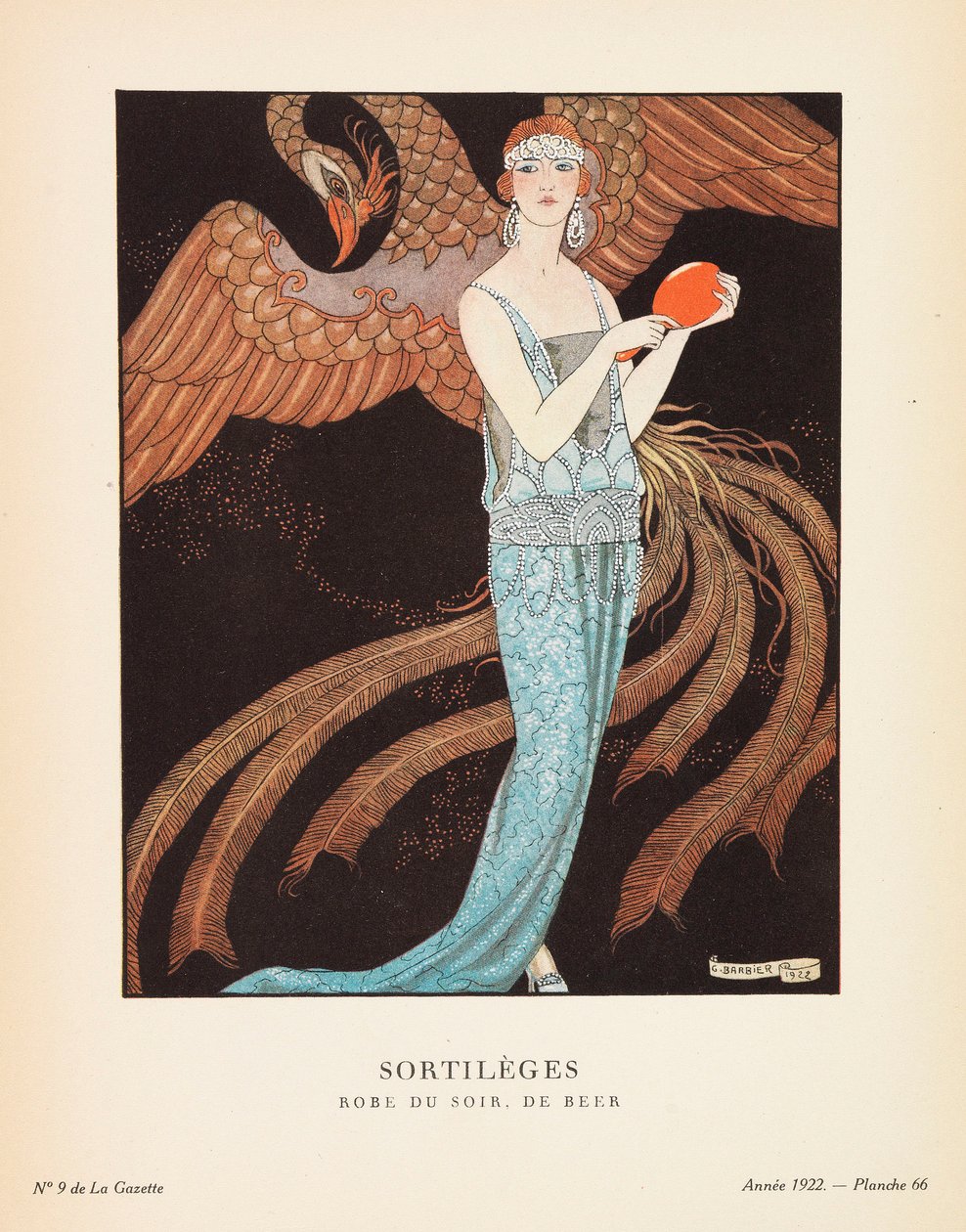 Gazette du Bon Ton, 1922. de George Barbier