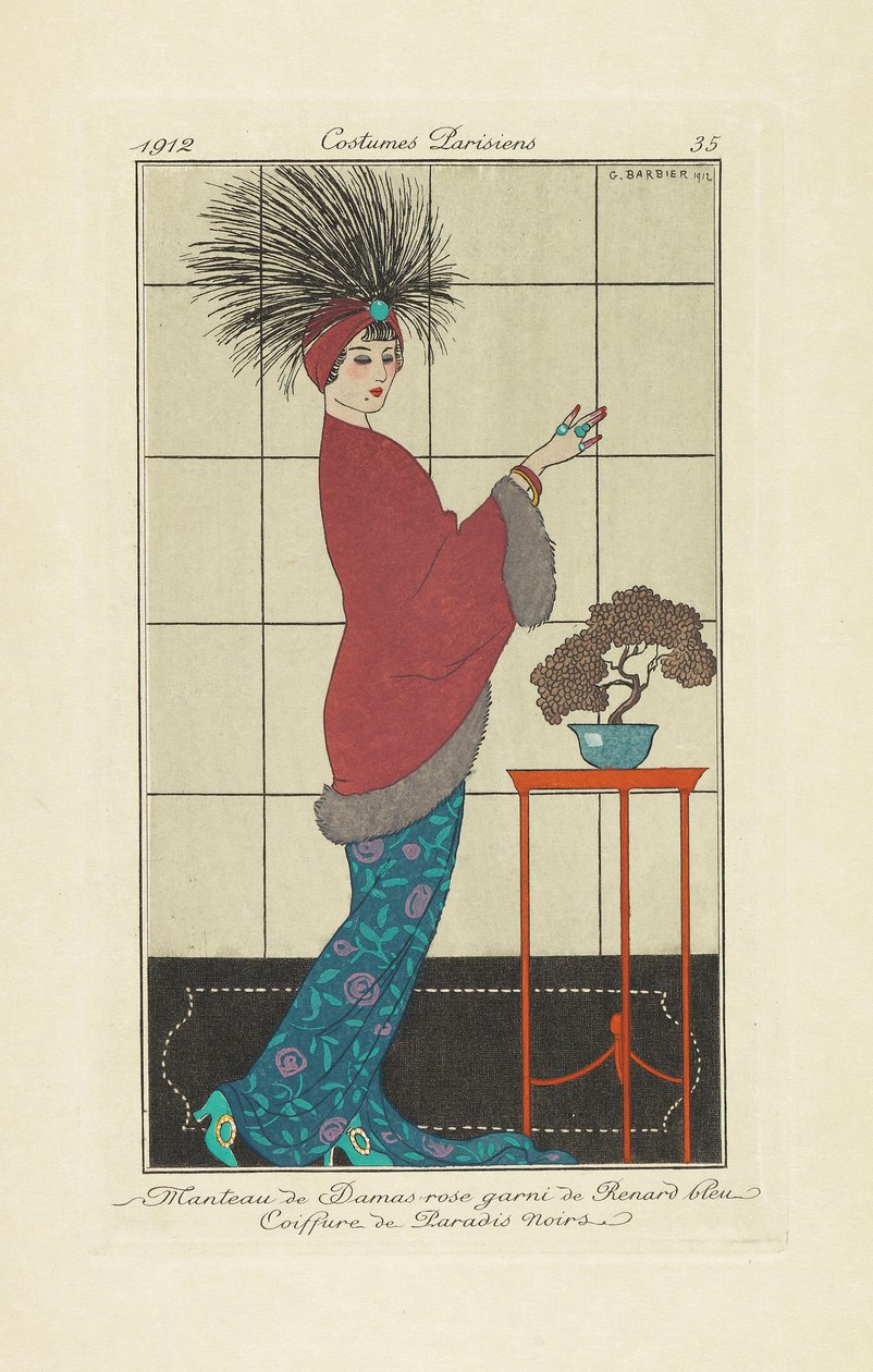 Jornal de senhoras e modas, 1912. de George Barbier