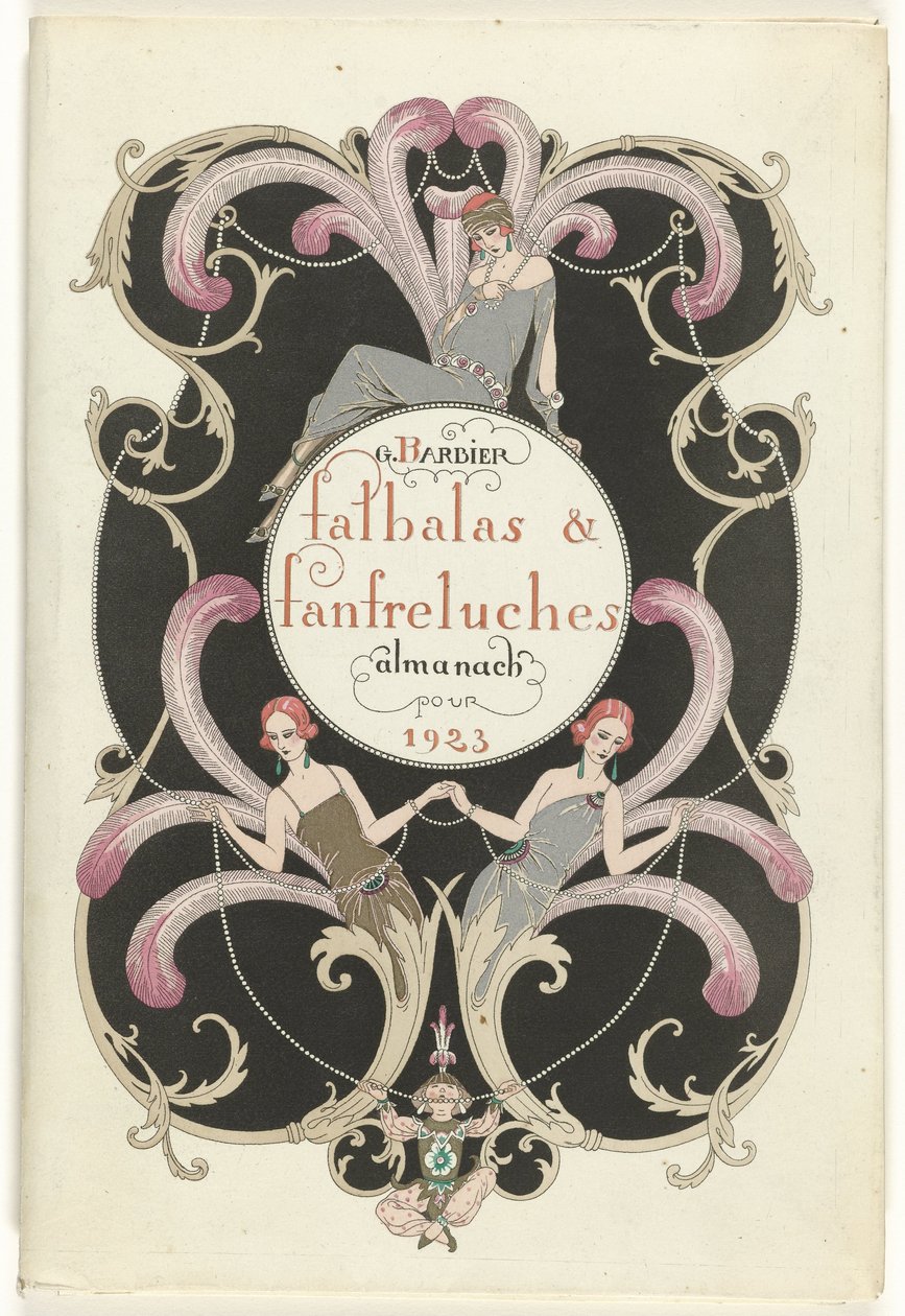 A Revista de Moda como Tempestade
Falbalas e Fanfreluches, Almanach des Modes présentes, passées & futures pour 1923, 2e année de George Barbier
