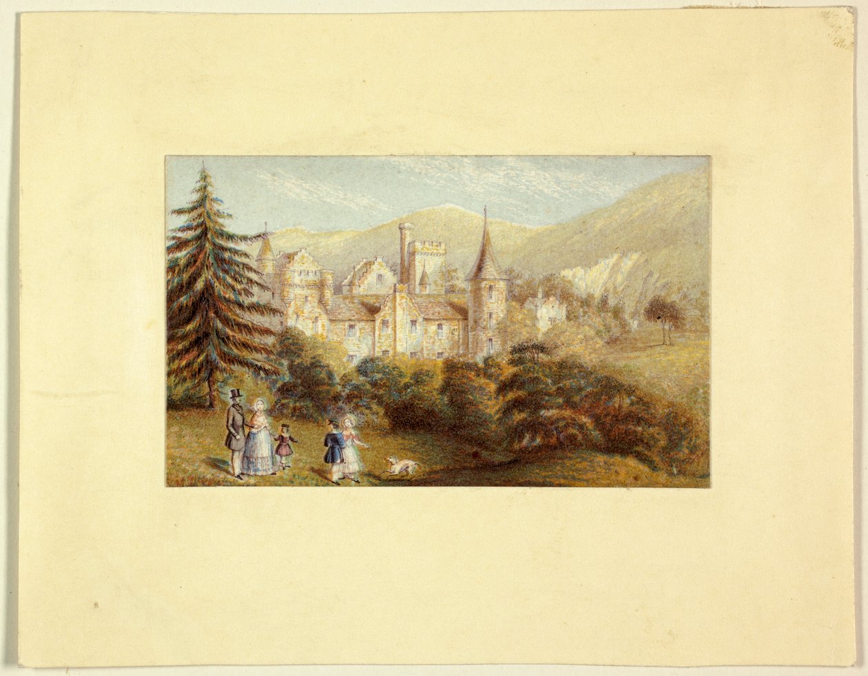Castelo de Balmoral de George Baxter