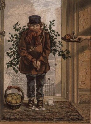 Tempo de Natal (imprimir) de George Baxter