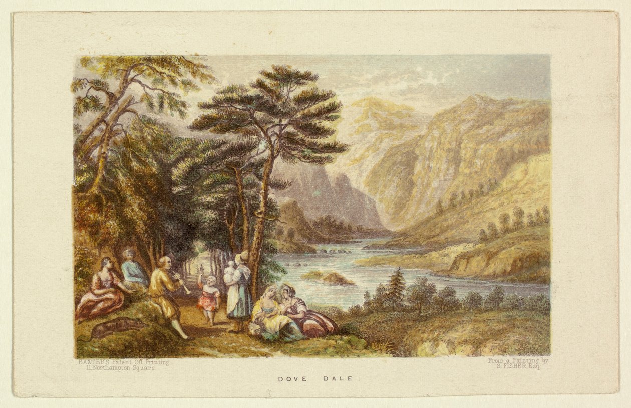 Dove Dale de George Baxter