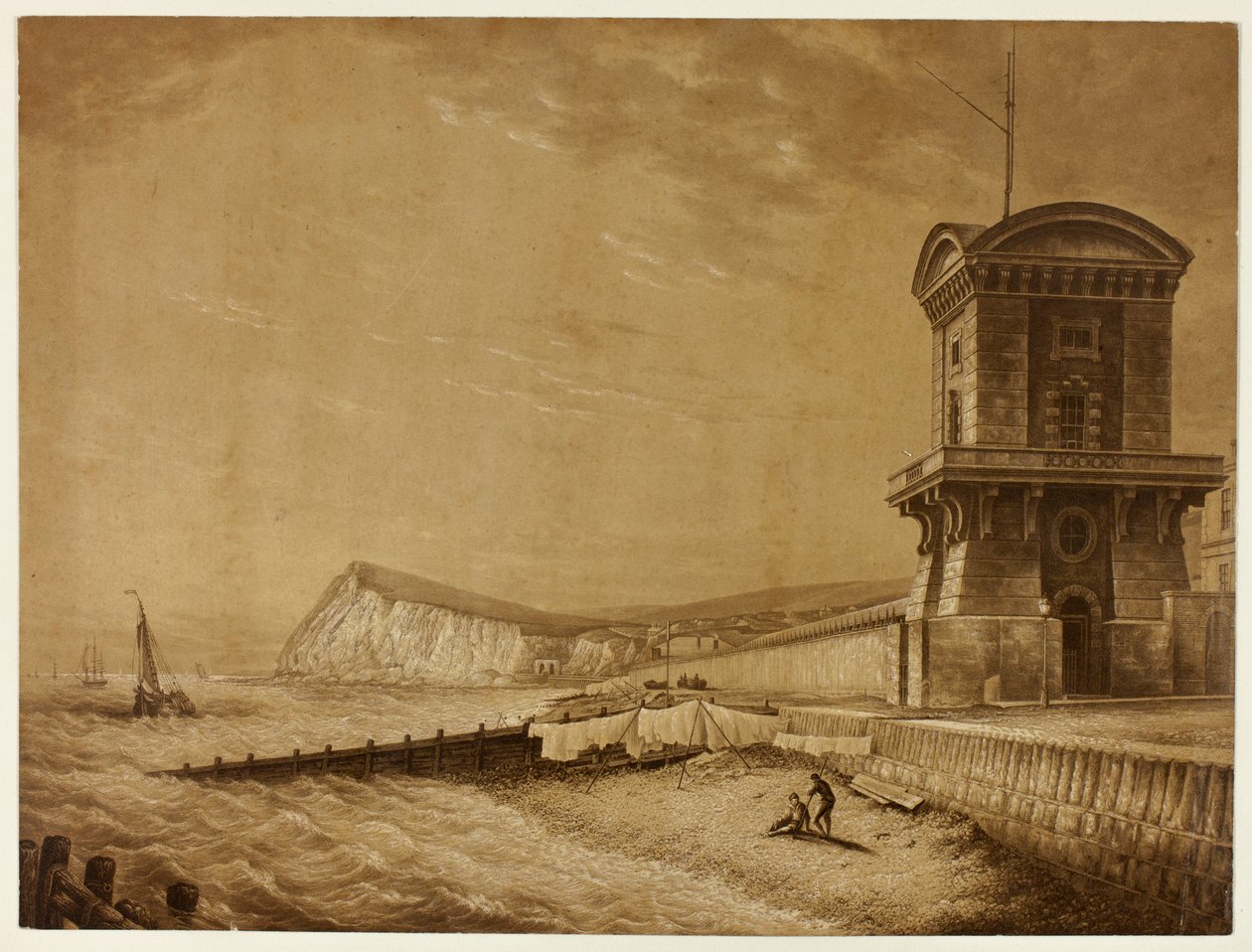 Costa de Dover de George Baxter