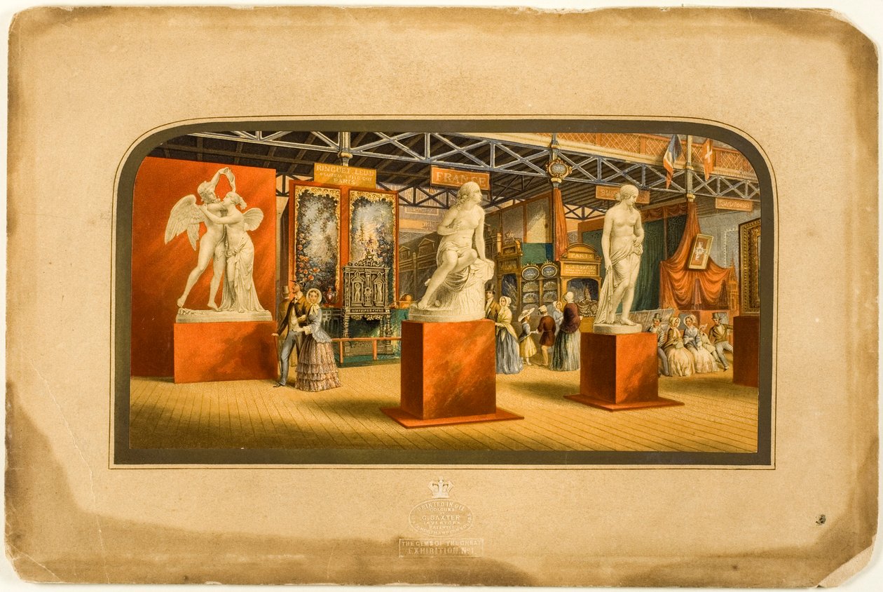 Joias da Grande Exposição n.º 1 de George Baxter