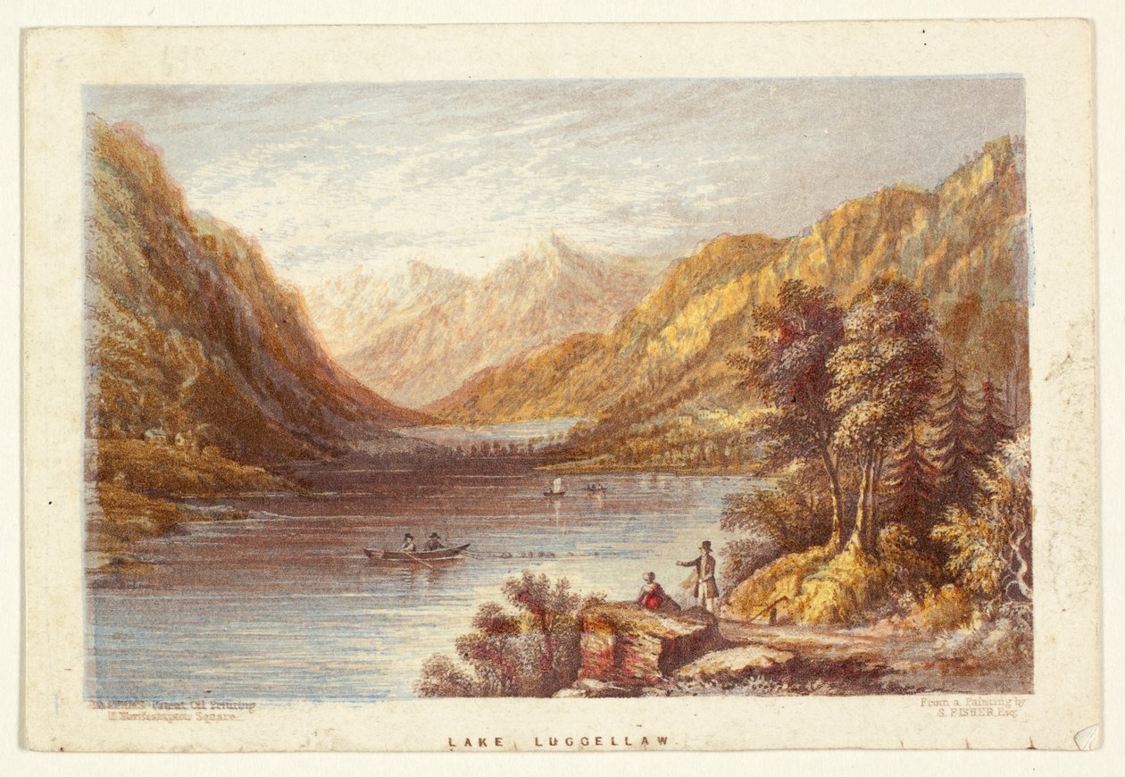 Lago Luggellaw de George Baxter