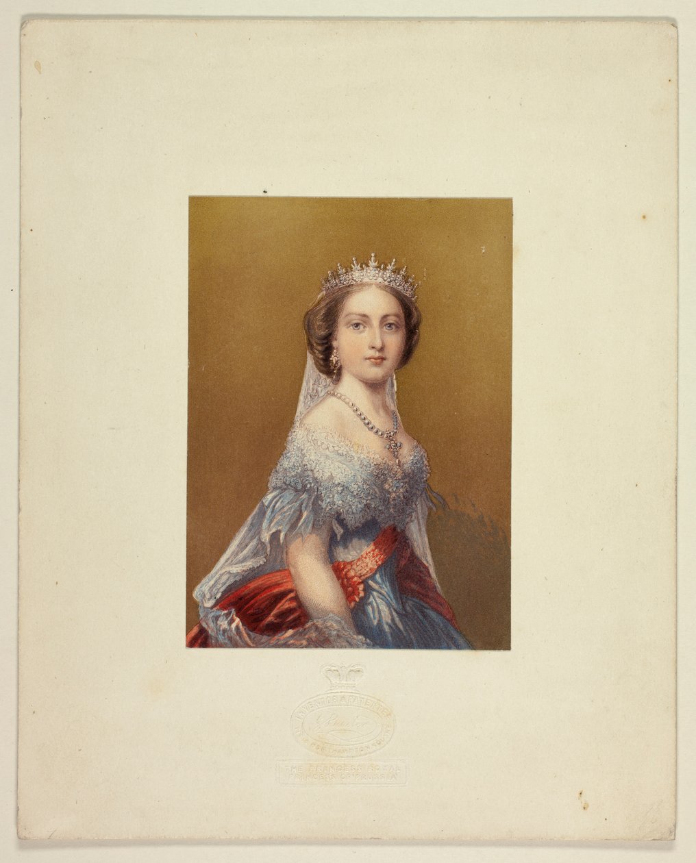 A princesa real, princesa da Prússia de George Baxter