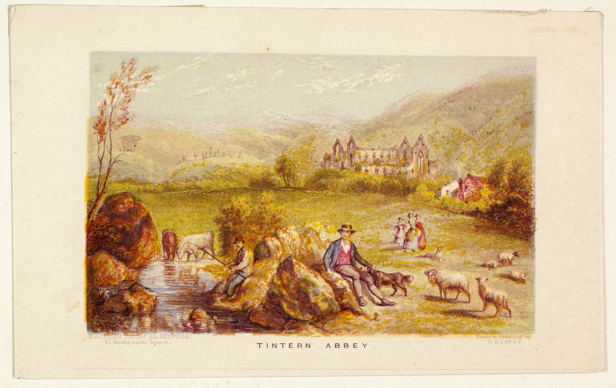 Abtei von Tintern de George Baxter