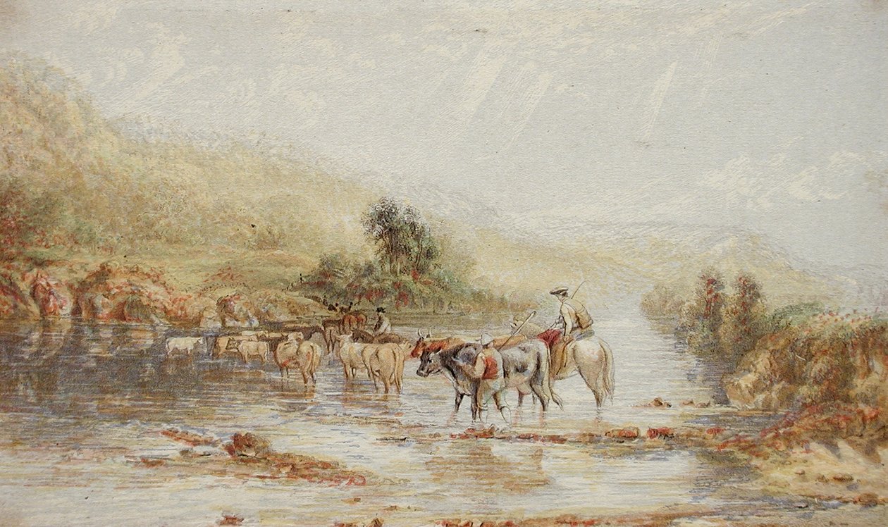 Pastores galeses de George Baxter