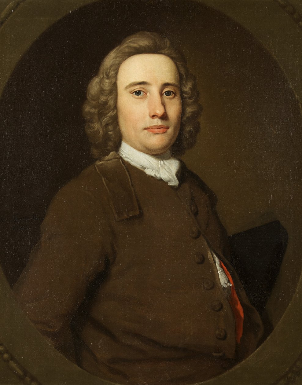 Retrato de um Homem em Castanho de George Beare