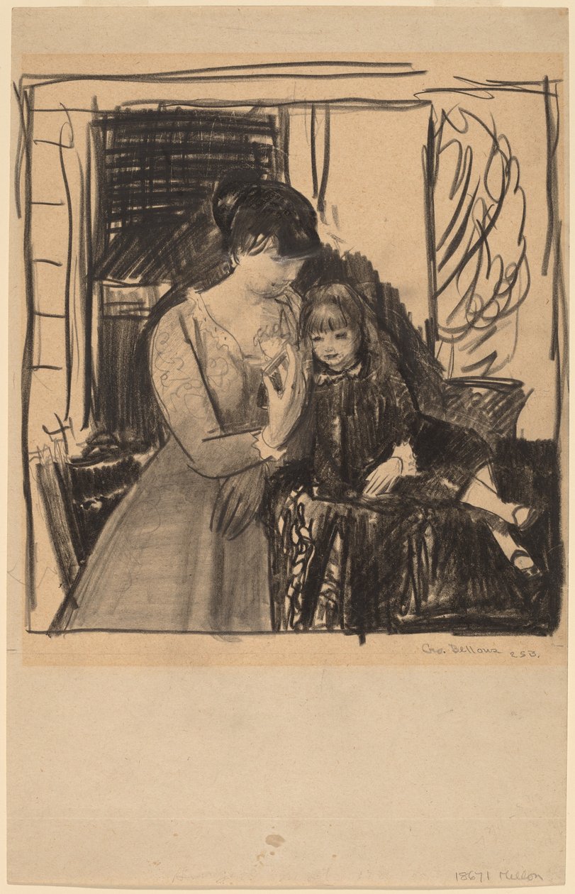 Ana e sua mãe de George Bellows