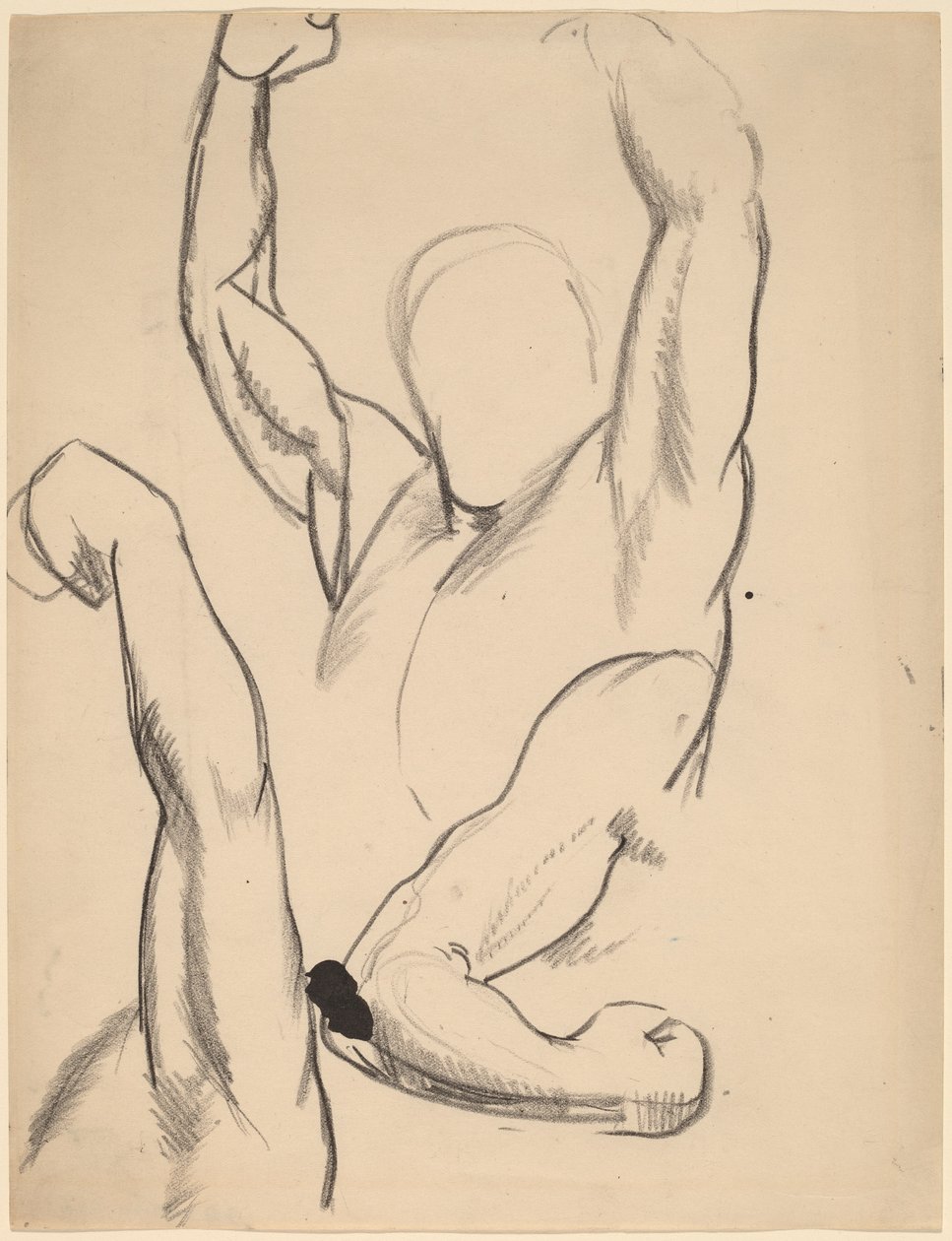 Braços de um boxeador de George Bellows