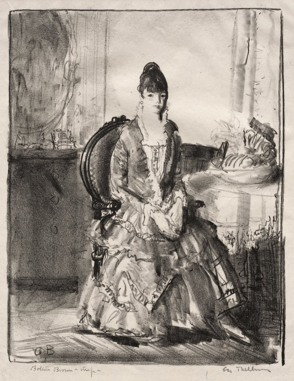 Arranjo: «Emma num Quarto» de George Bellows