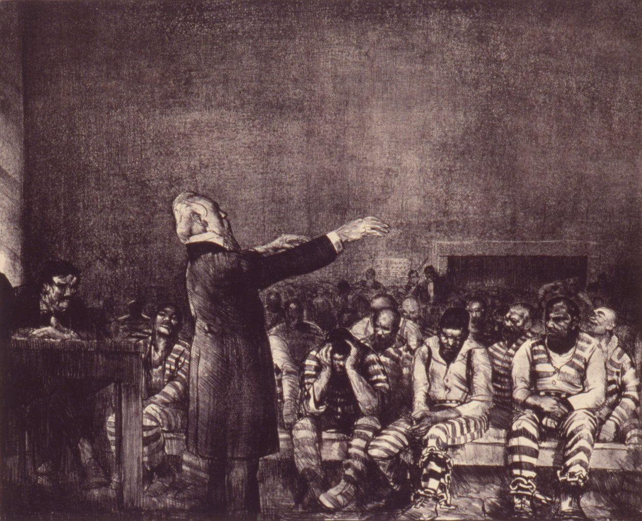 Bênção na Geórgia de George Bellows
