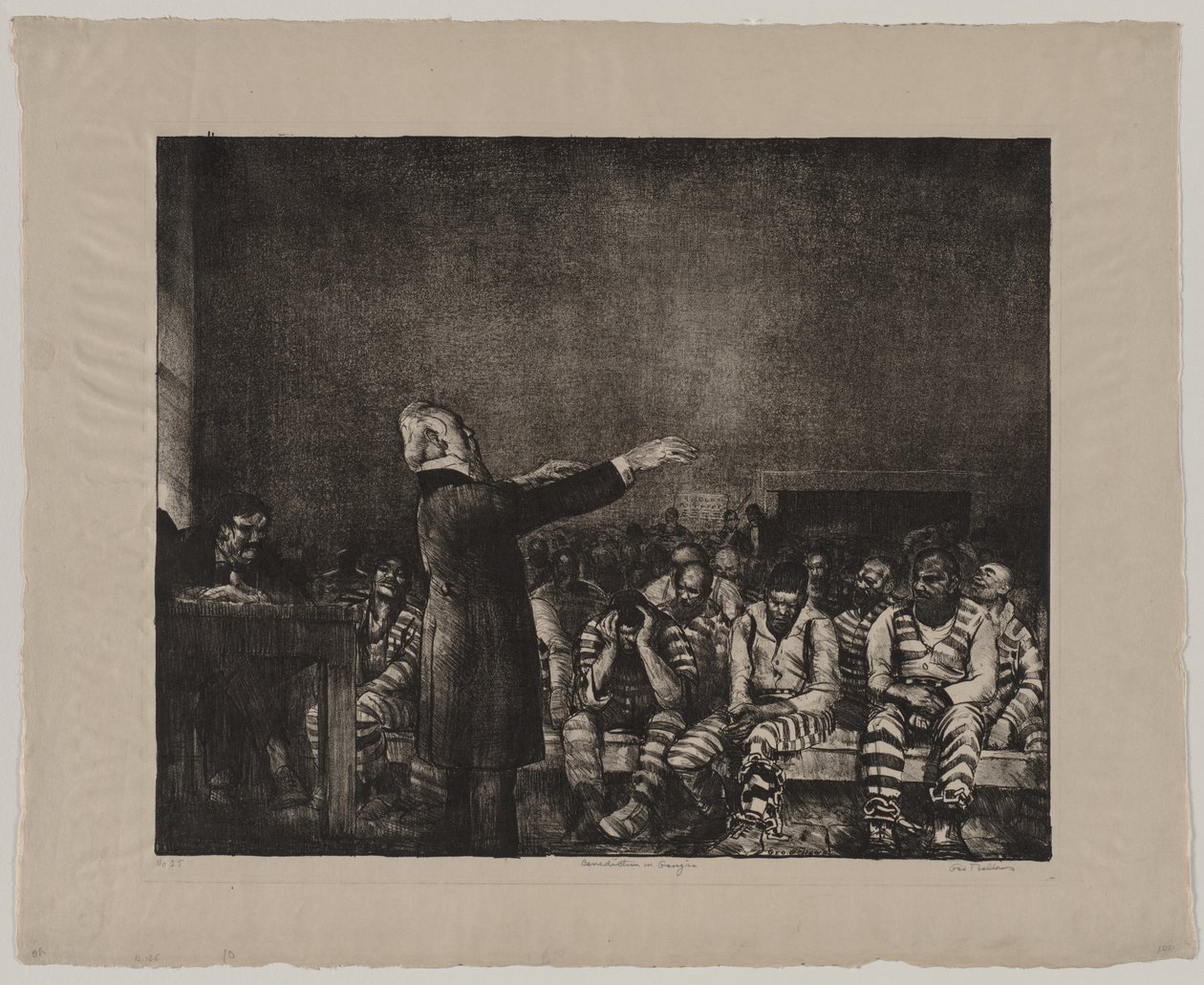 Bênção na Geórgia de George Bellows