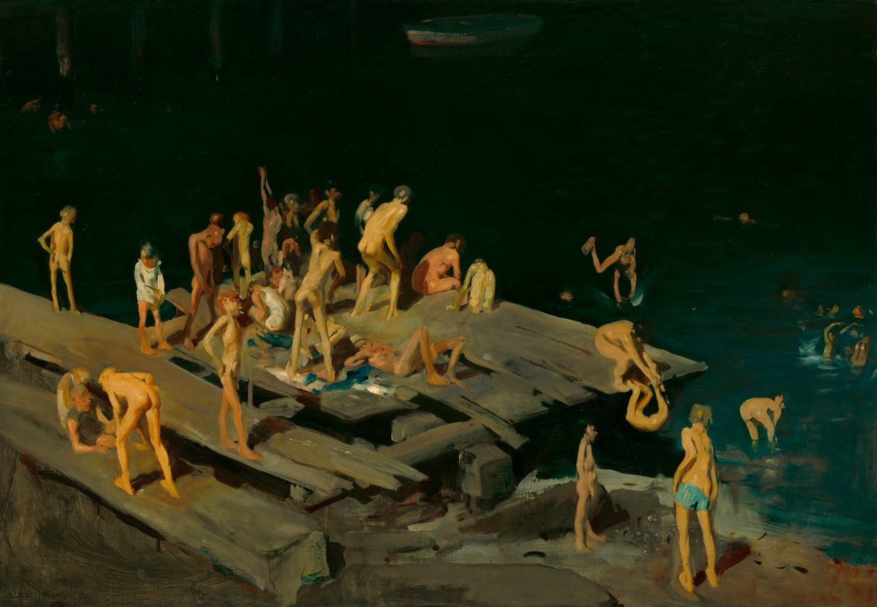 paisagem de George Bellows