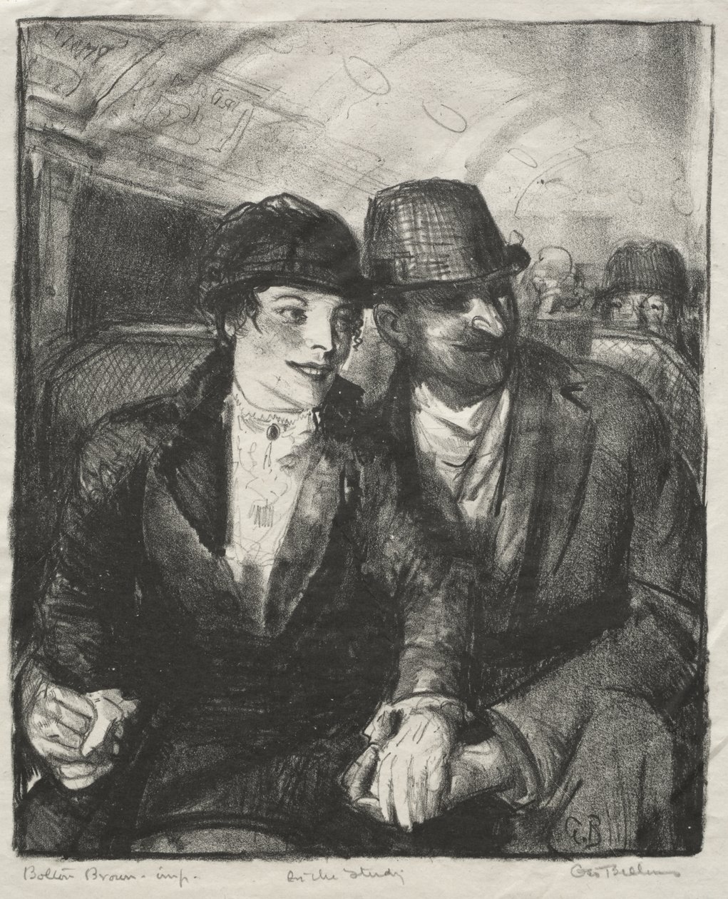 No metro de George Bellows