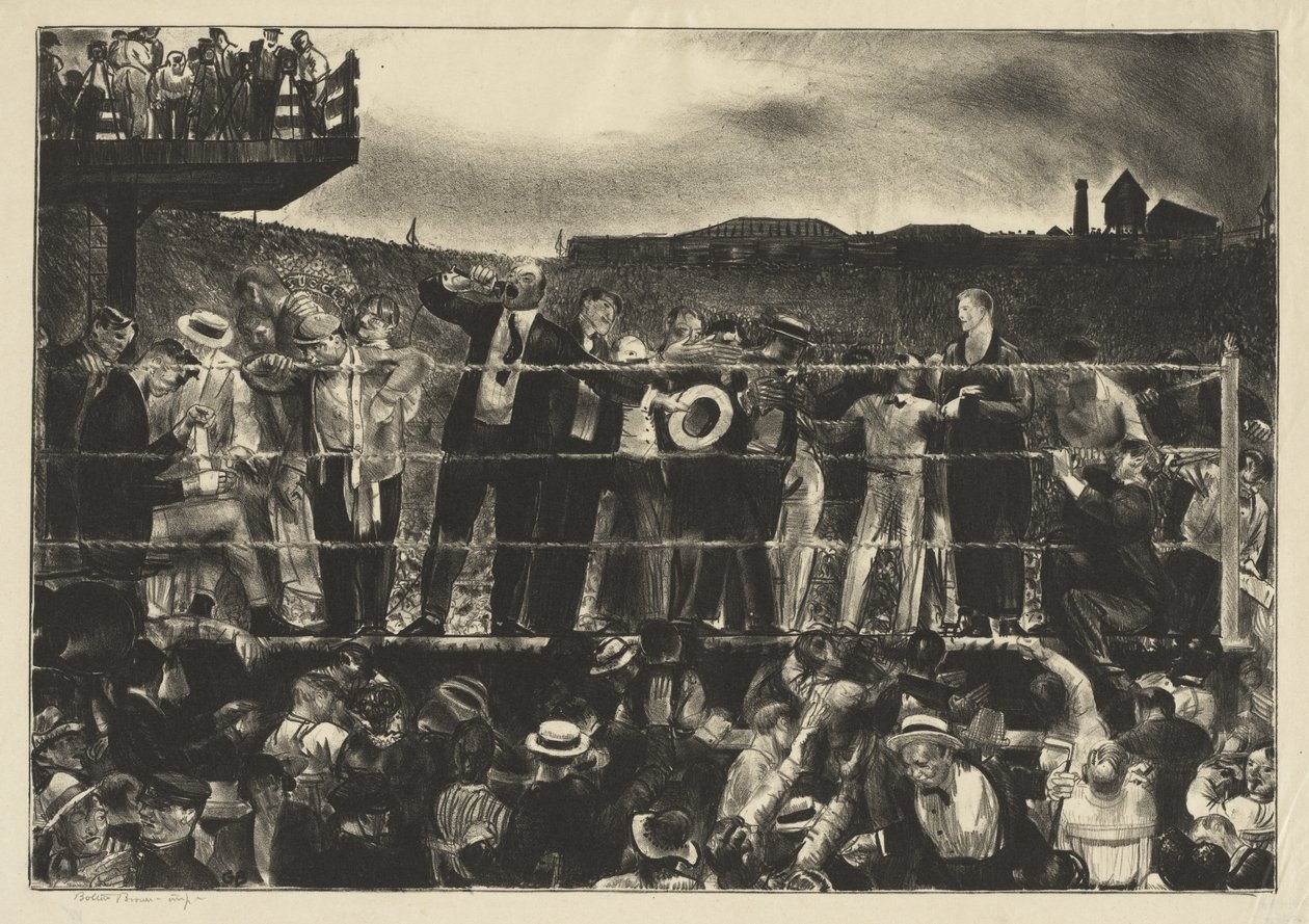Apresentamos Georges Carpentier de George Bellows