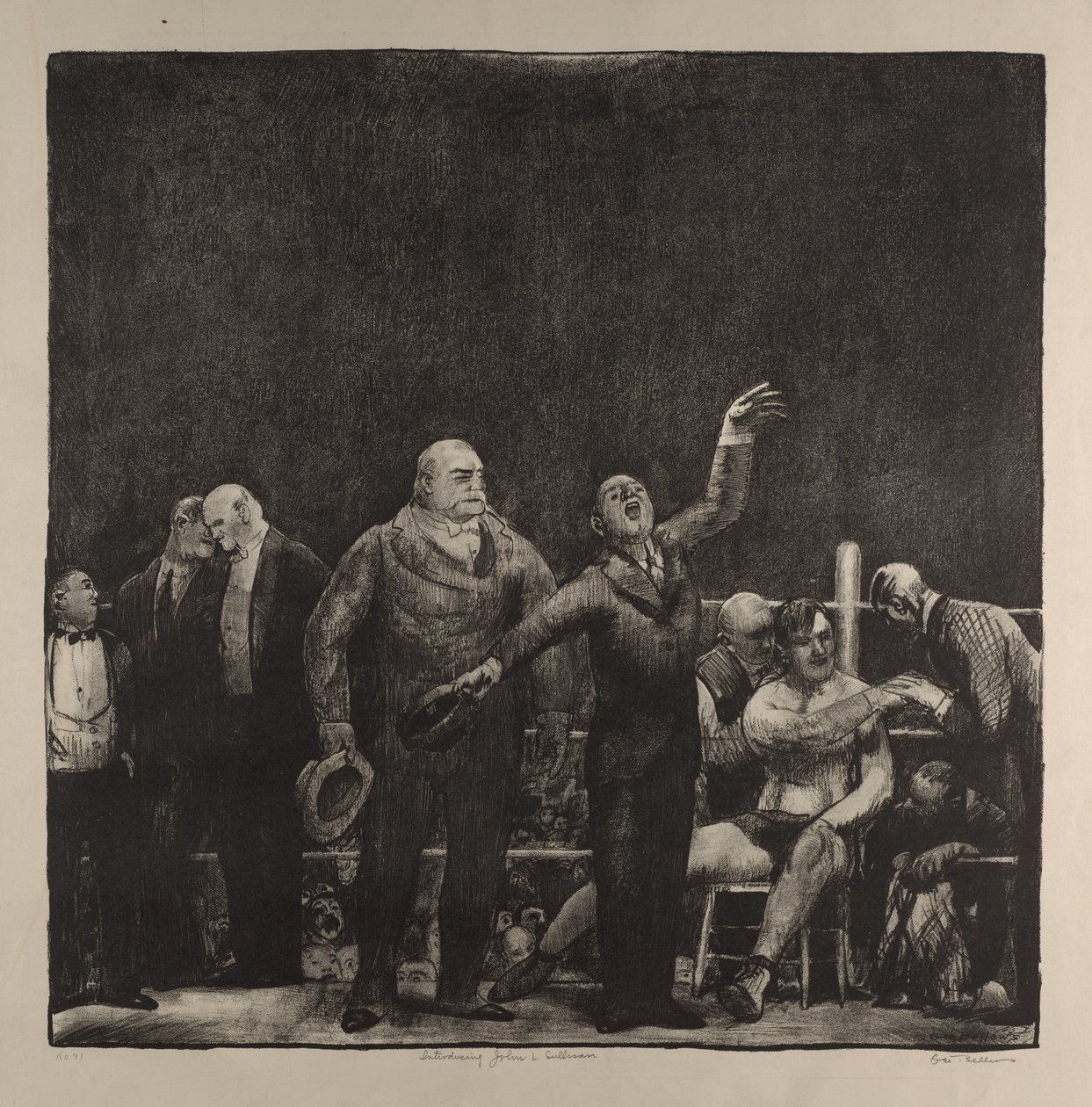 Apresentamos John L. Sullivan de George Bellows