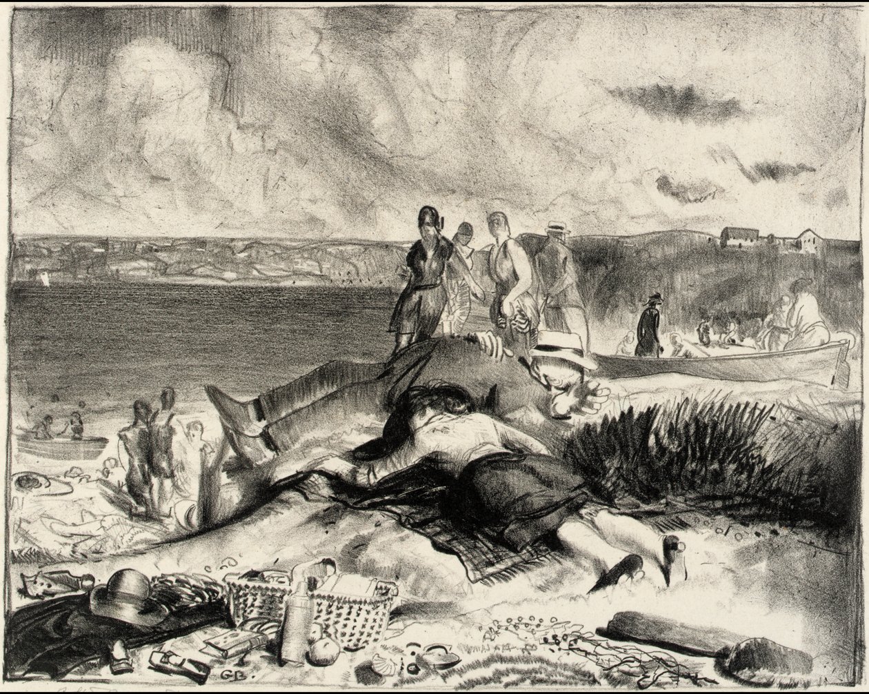Pernas do mar de George Bellows