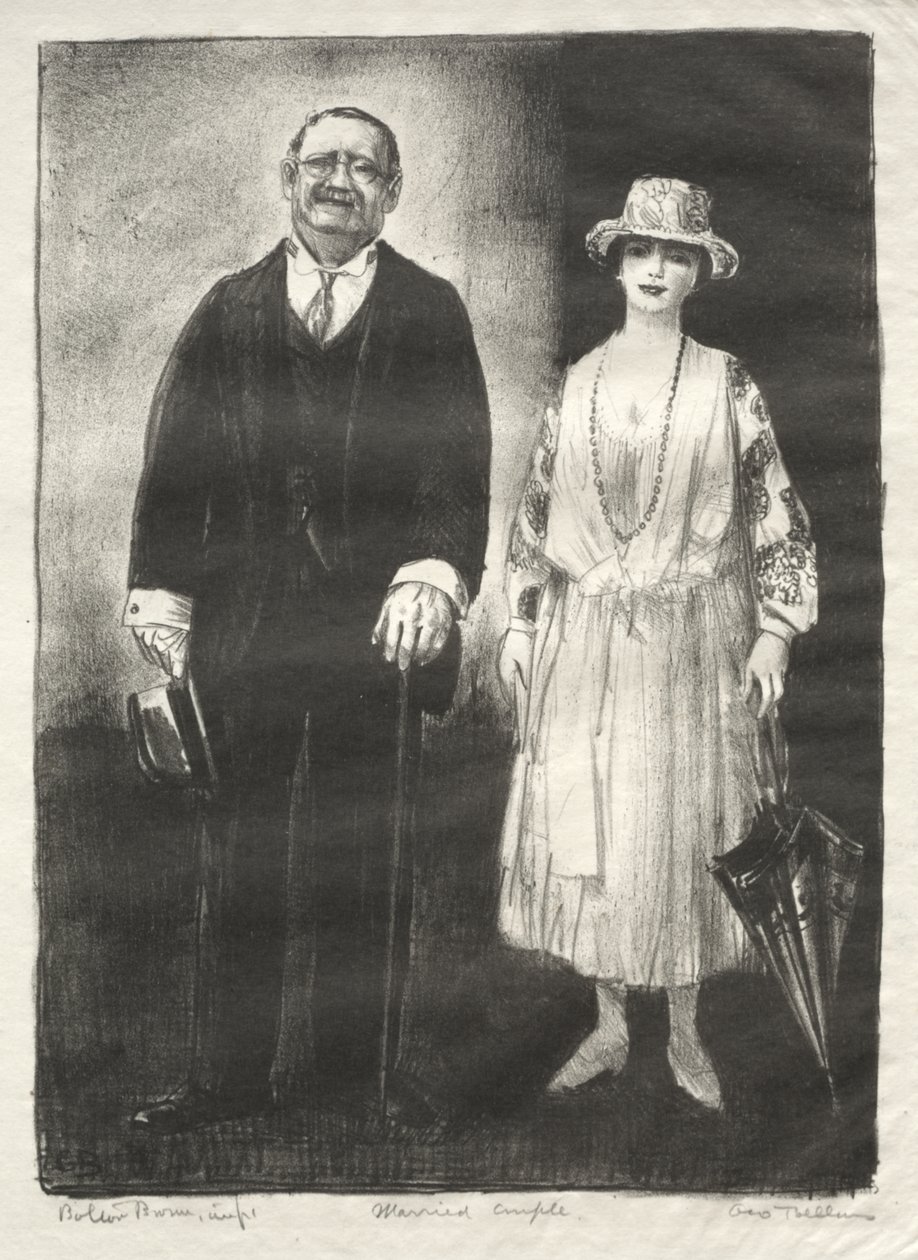 Casal casado de George Bellows