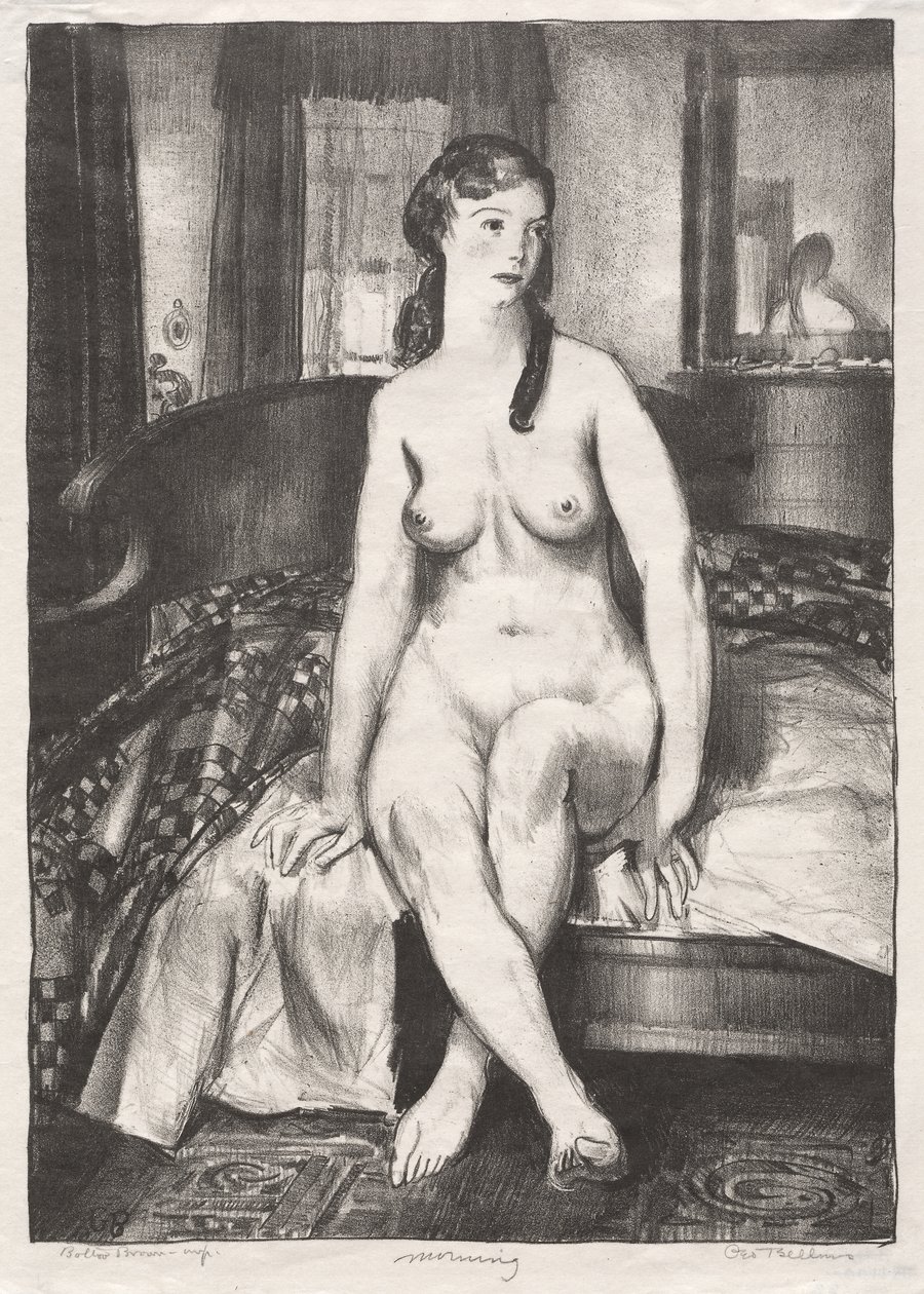 Manhã, Nua na Cama, Segunda Pedra de George Bellows