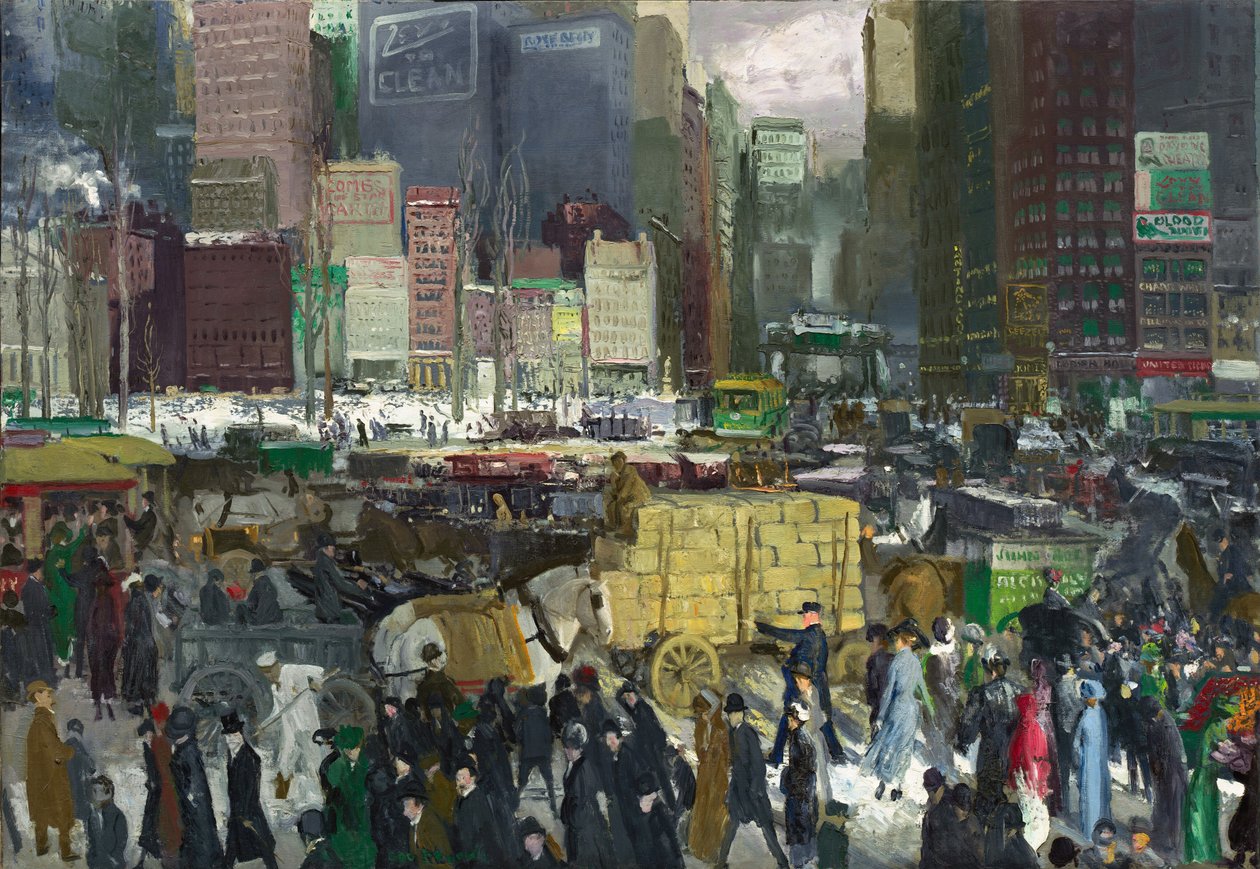 Nova york de George Bellows
