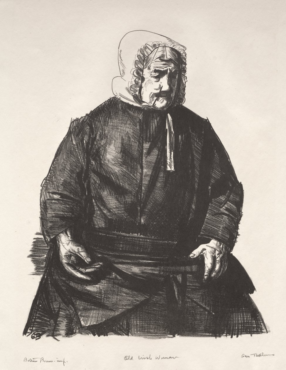 Anciã irlandesa de George Bellows