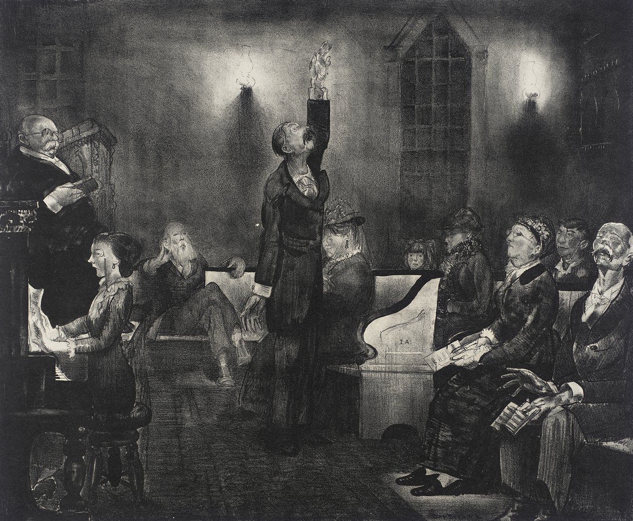 Encontro de Oração n.º 2 de George Bellows