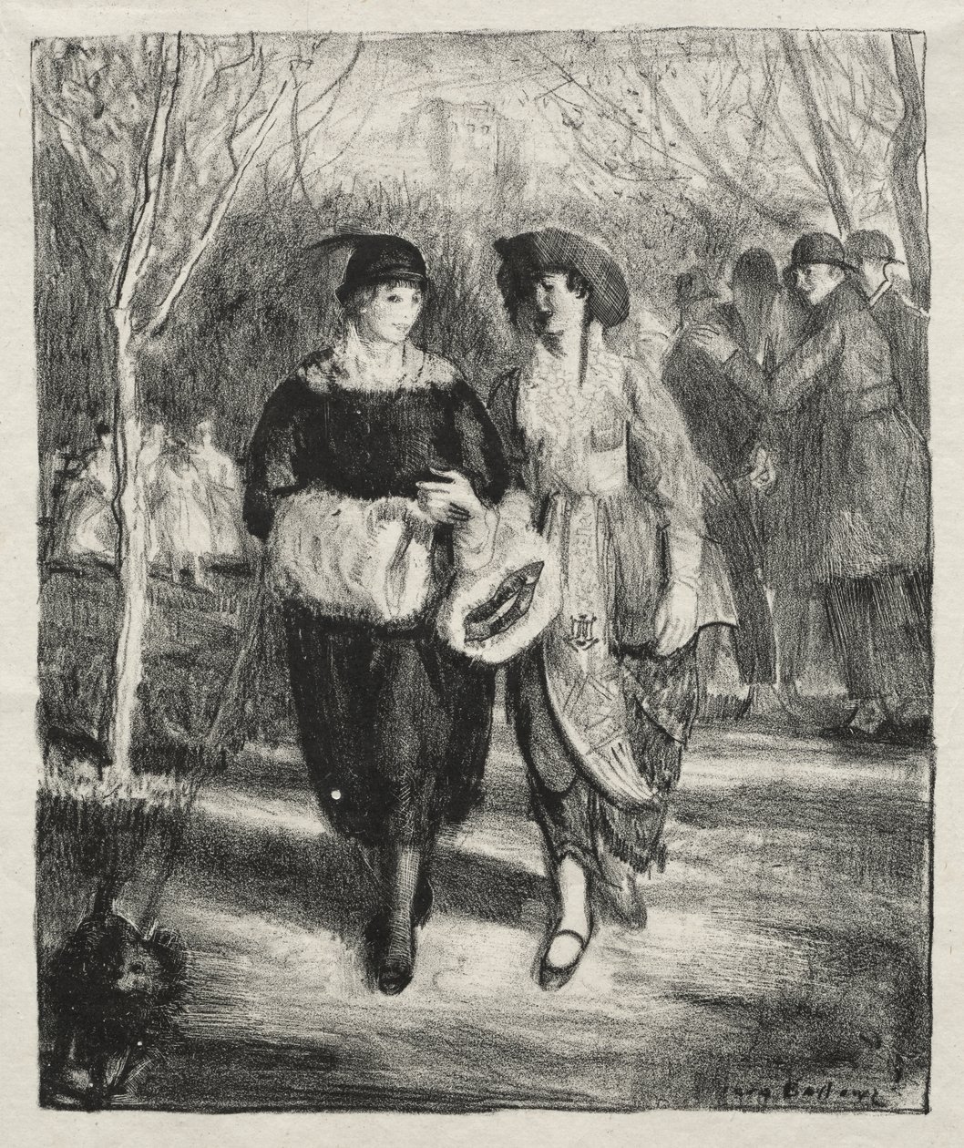 Primavera, Central Park de George Bellows