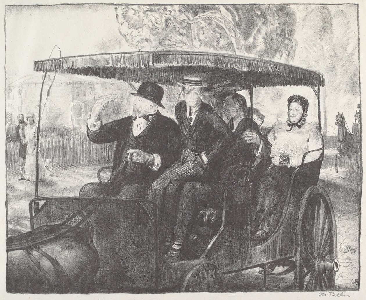 domingo de 1897 de George Bellows