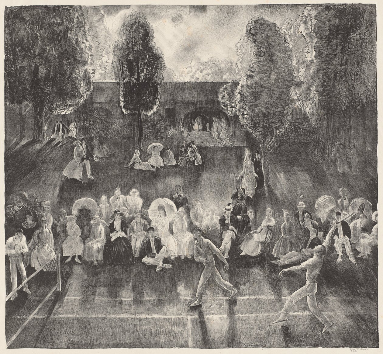 tênis de George Bellows