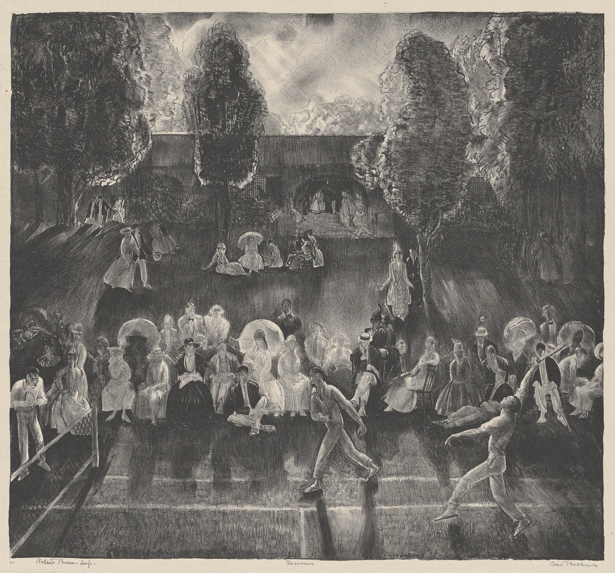 tênis de George Bellows
