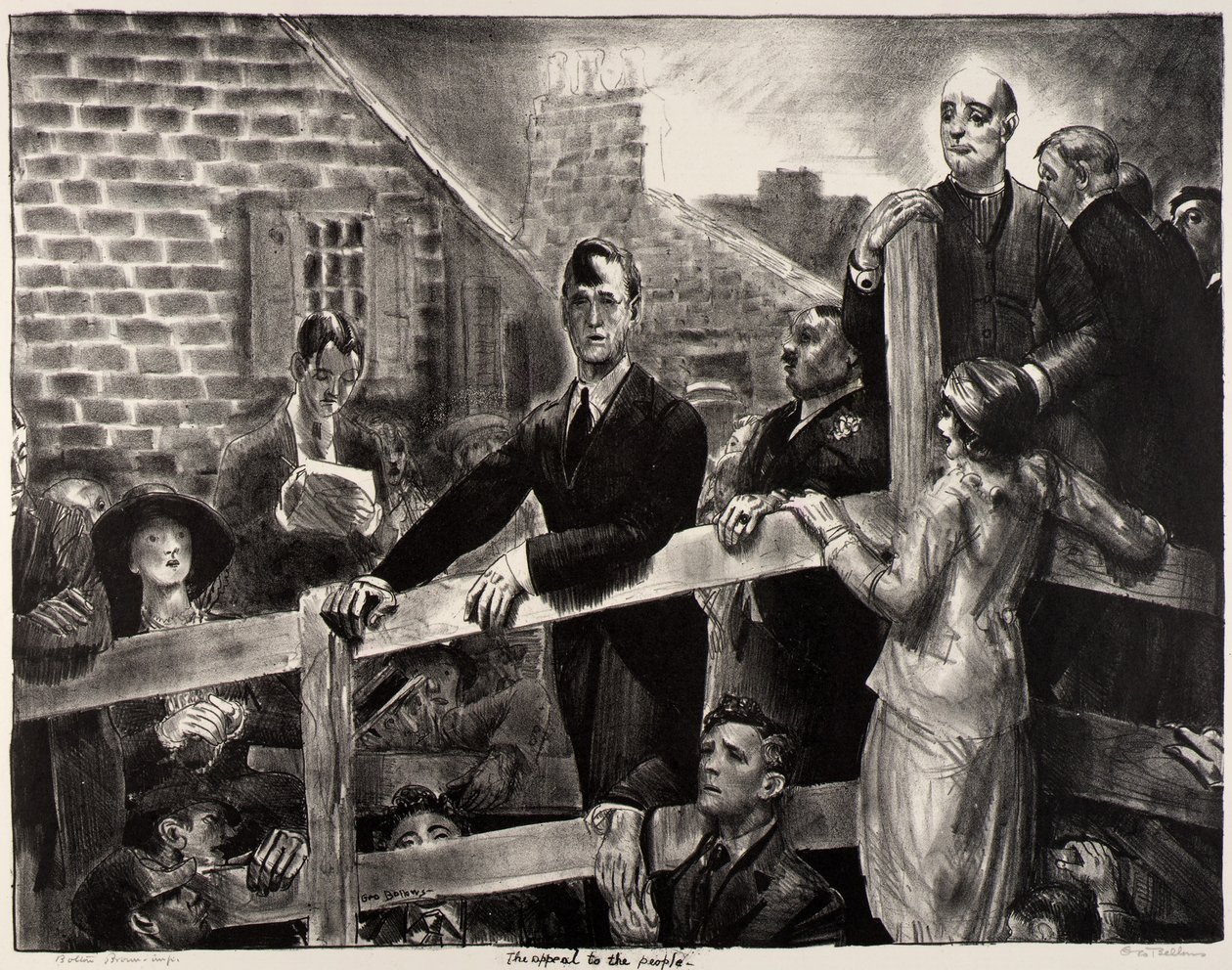 O Apelo ao Povo de George Bellows