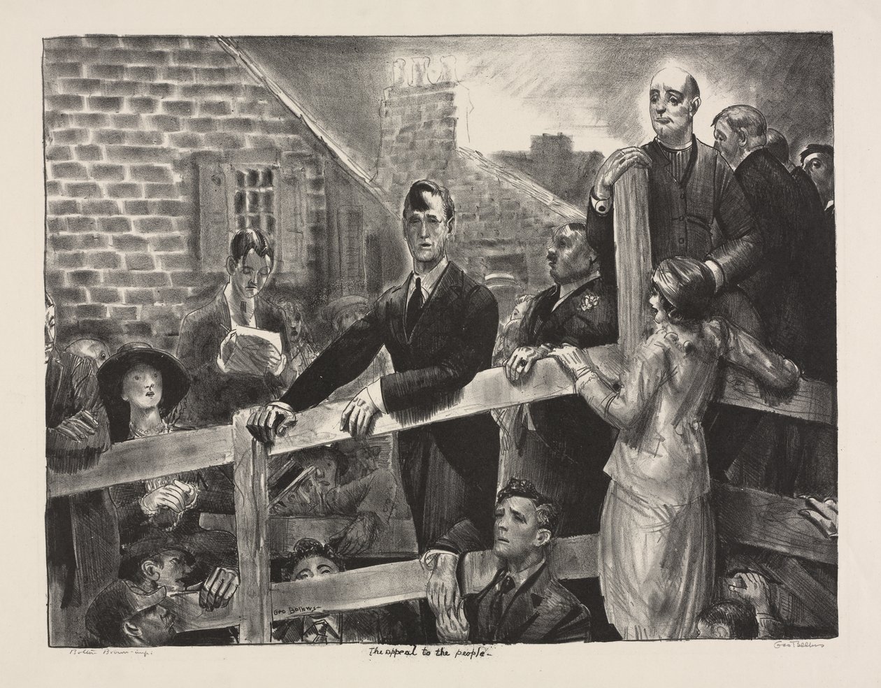 O apelo ao povo de George Bellows