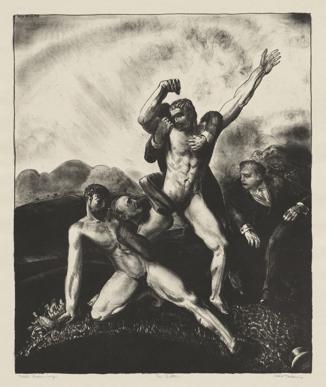 A batalha de George Bellows