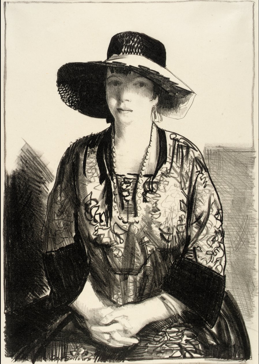 O Black Hat de George Bellows