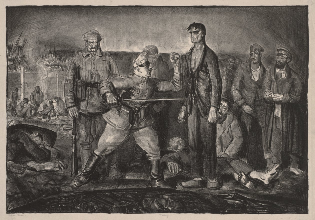 O Caso do Sargento Delaney de George Bellows