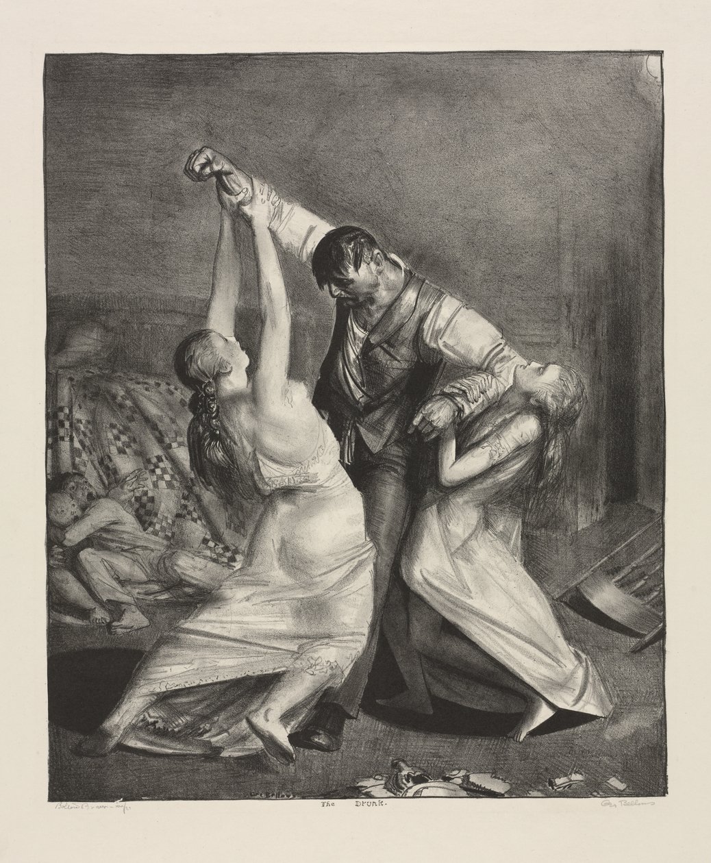 O Bêbado de George Bellows