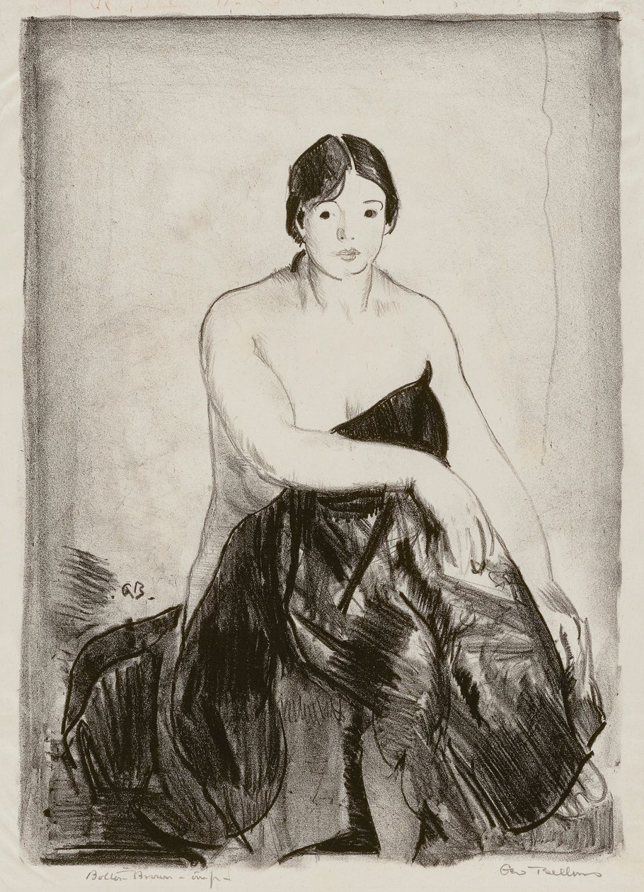 O Modelo, Segunda Pedra de George Bellows