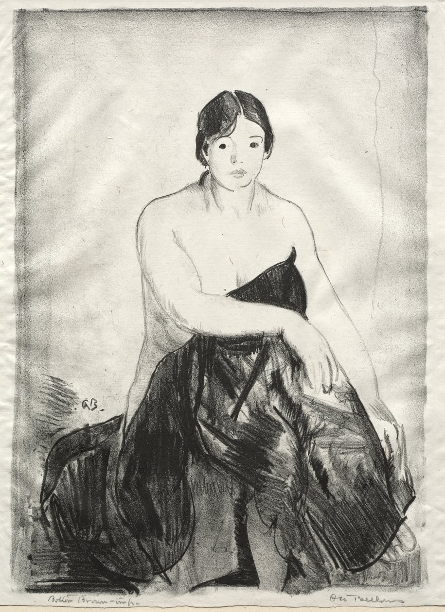 O Modelo, Segunda Pedra de George Bellows