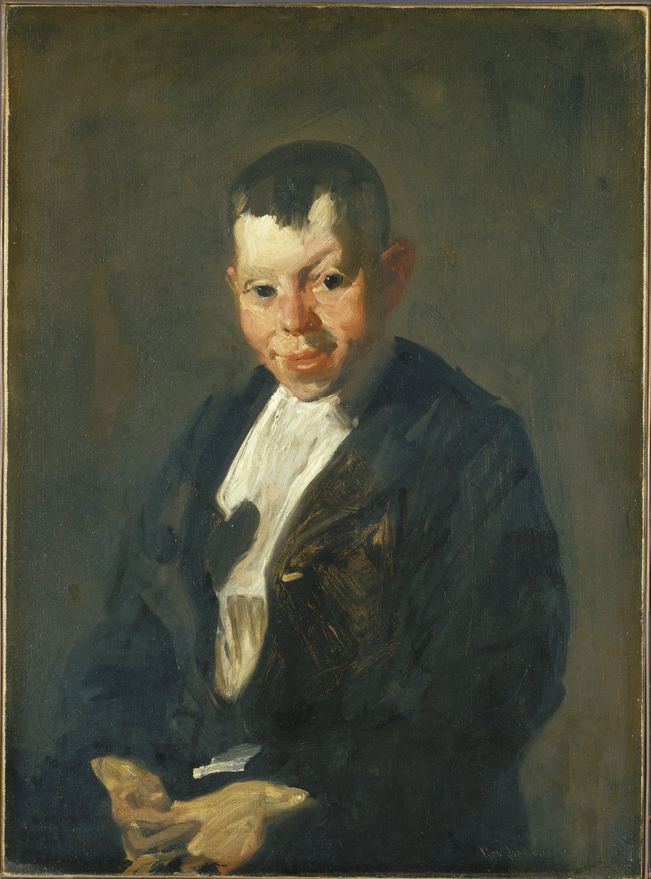 O jornaleiro de George Bellows