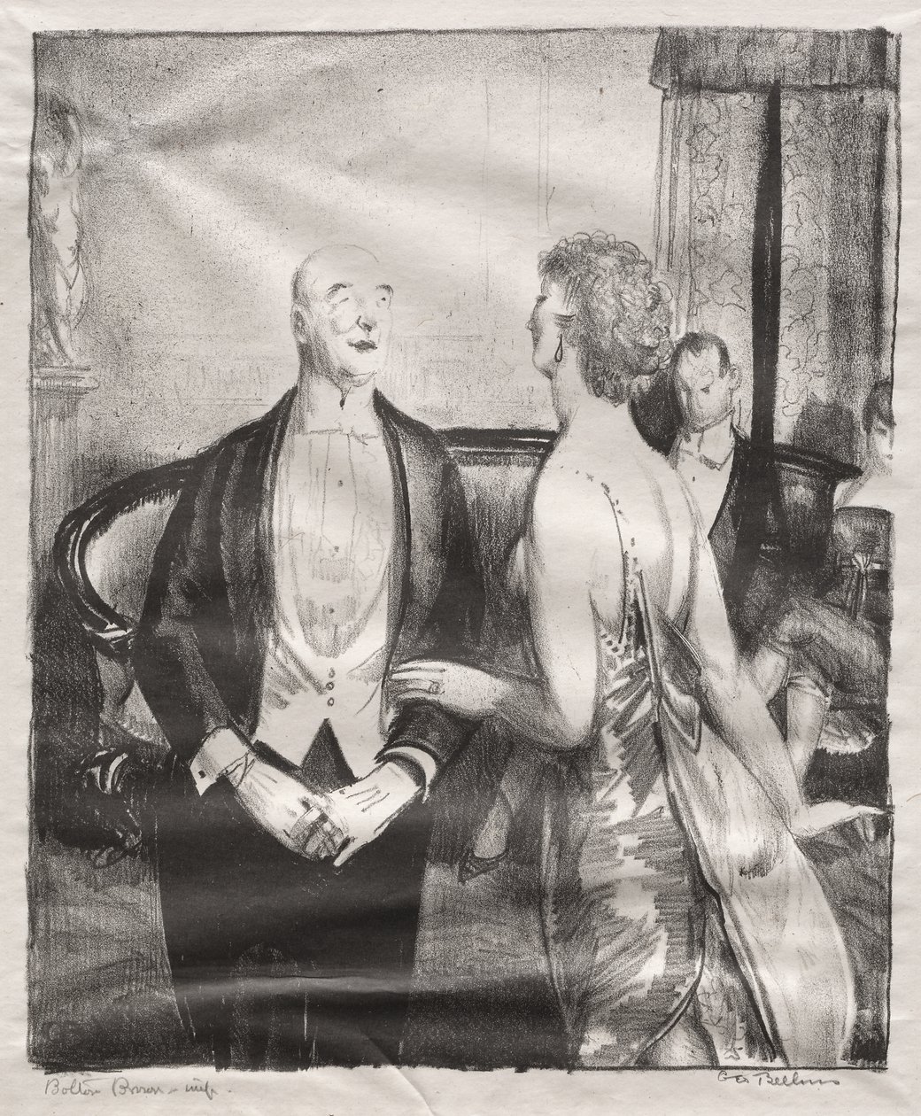 O Crítico de Salão de George Bellows