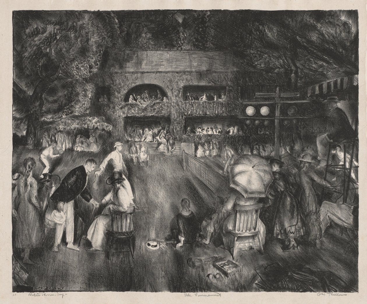 O Torneio de George Bellows