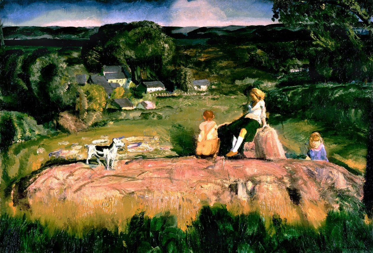 Três crianças de George Bellows