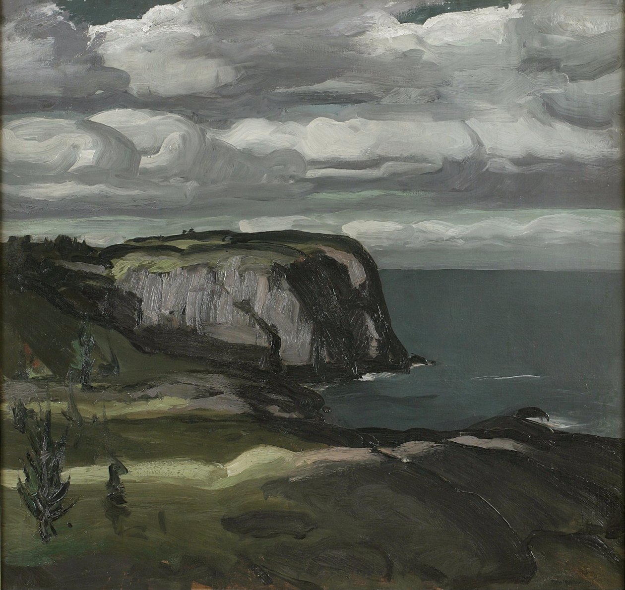 Três laminadores de George Bellows