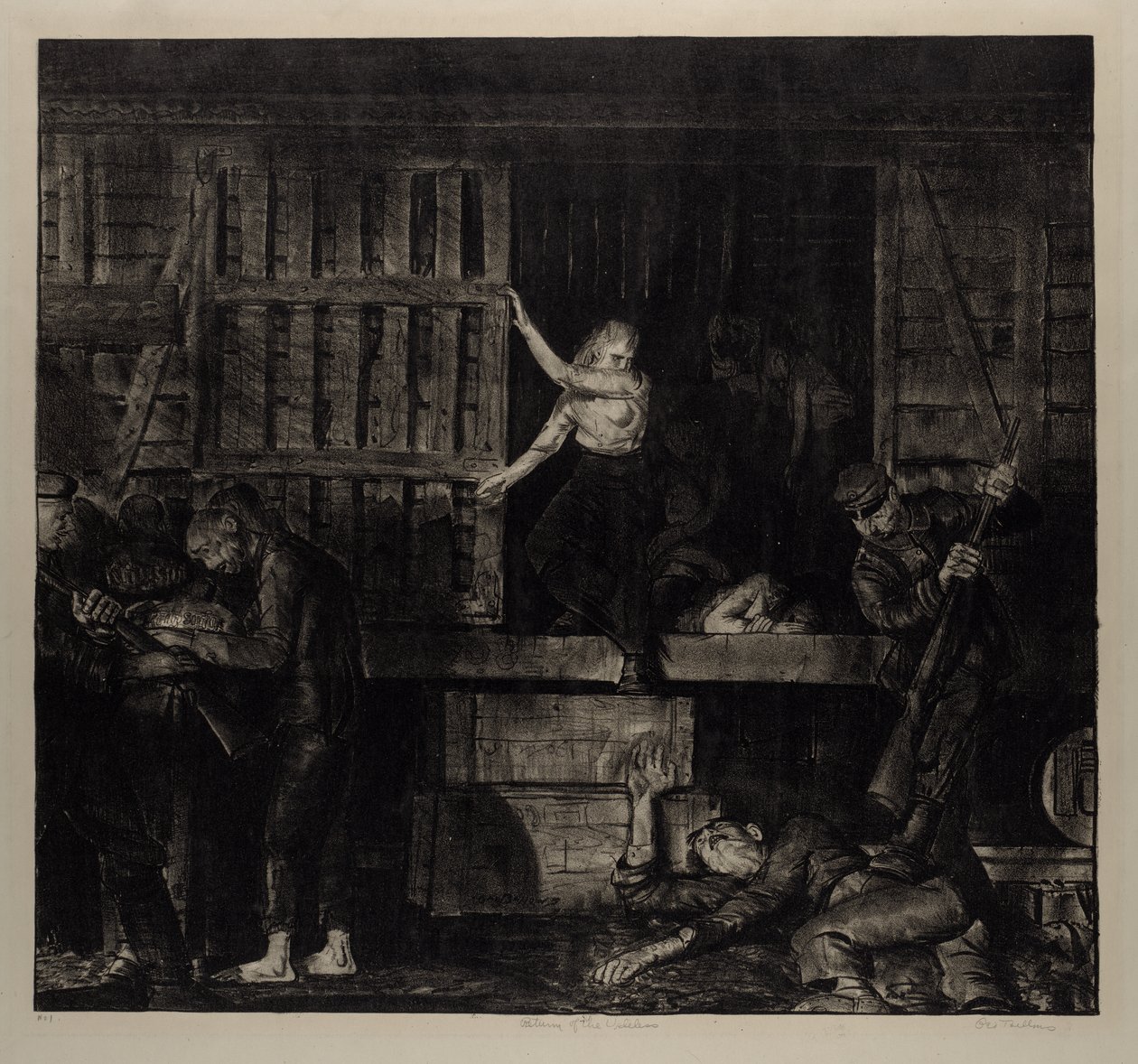 Série «Guerra»: O Regresso dos Inúteis de George Bellows