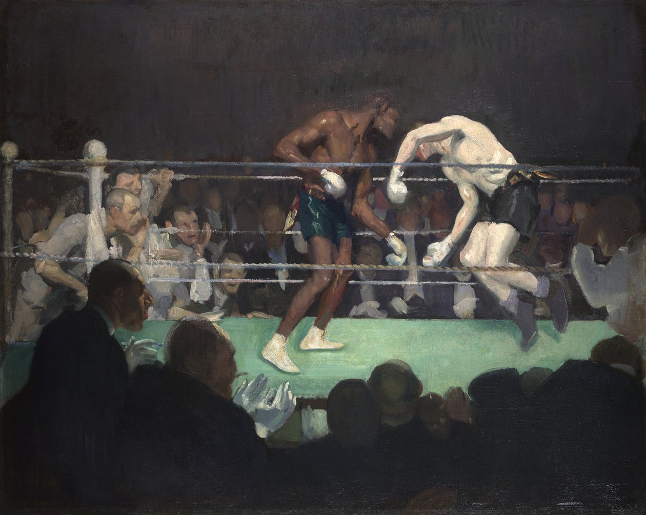 Combate de boxe de George Benjamin Luks