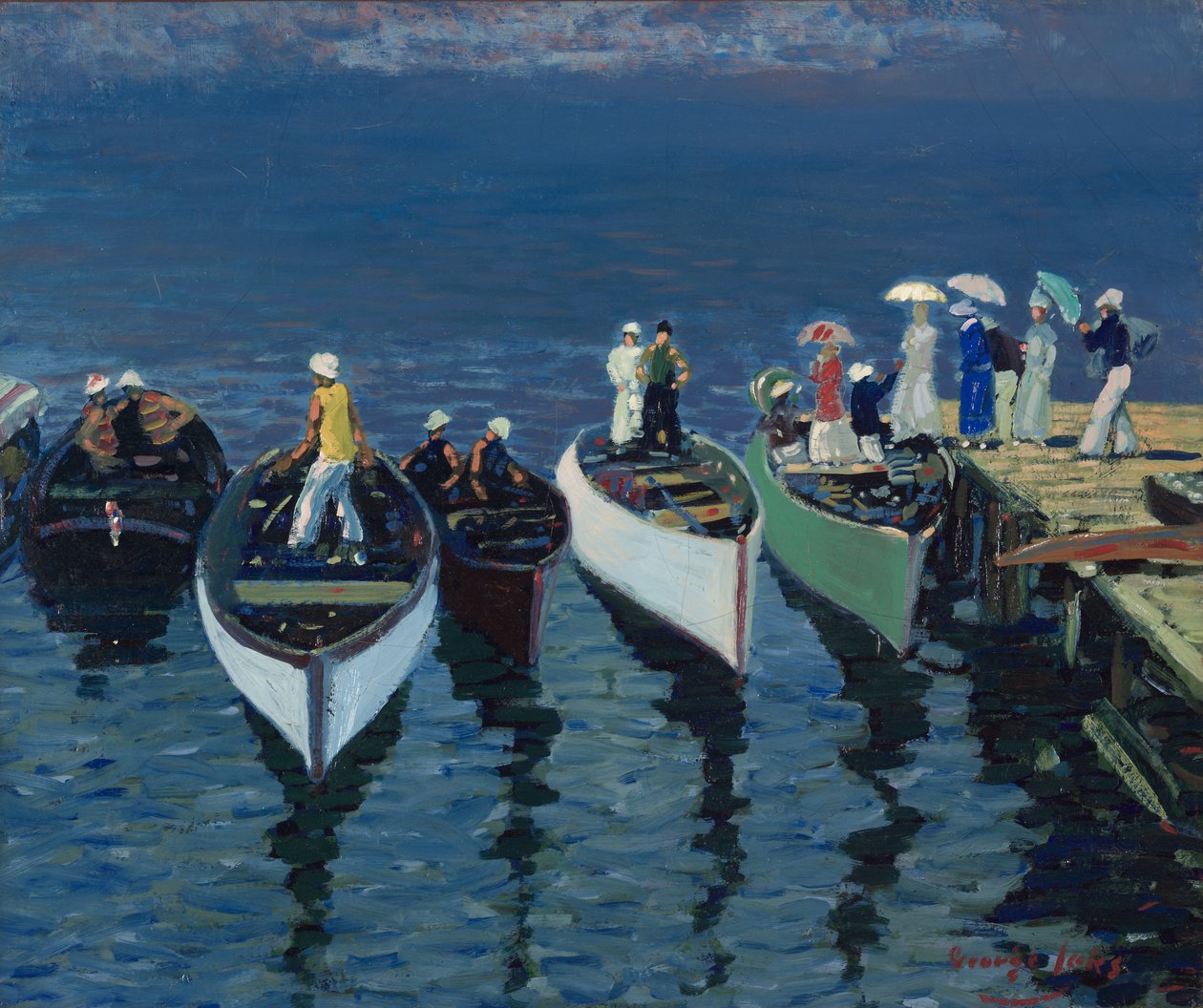 Férias no Hudson de George Benjamin Luks