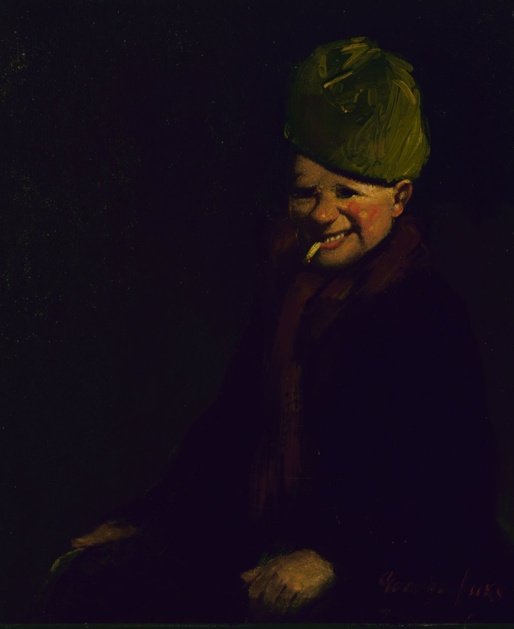 Atirador de Ano Novo, 1917. de George Benjamin Luks